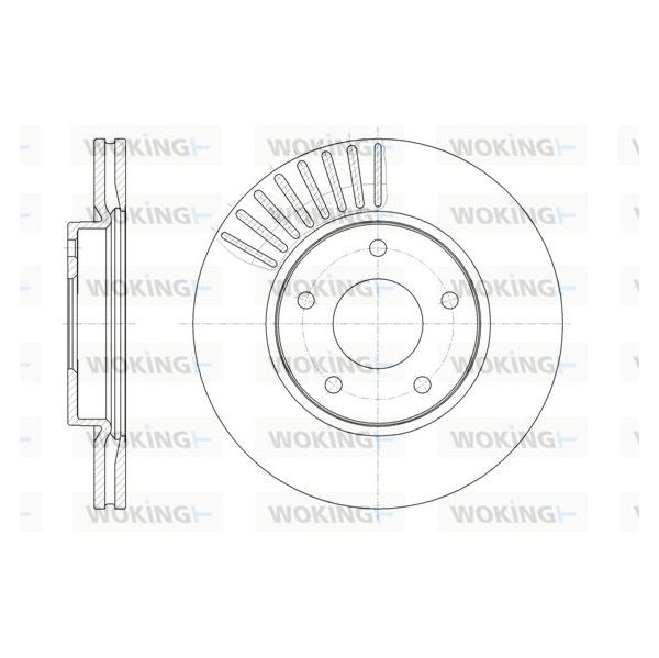 WOKING Disco de Travão - D61466.10