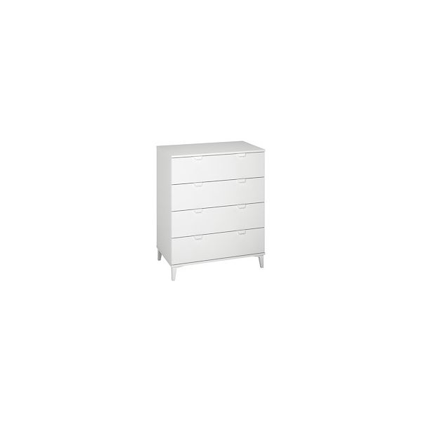 MekA-Block Cómoda Branco 4 Gavetas