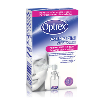 Optrex ActiMist Spray Dupla Ação Olhos Secos