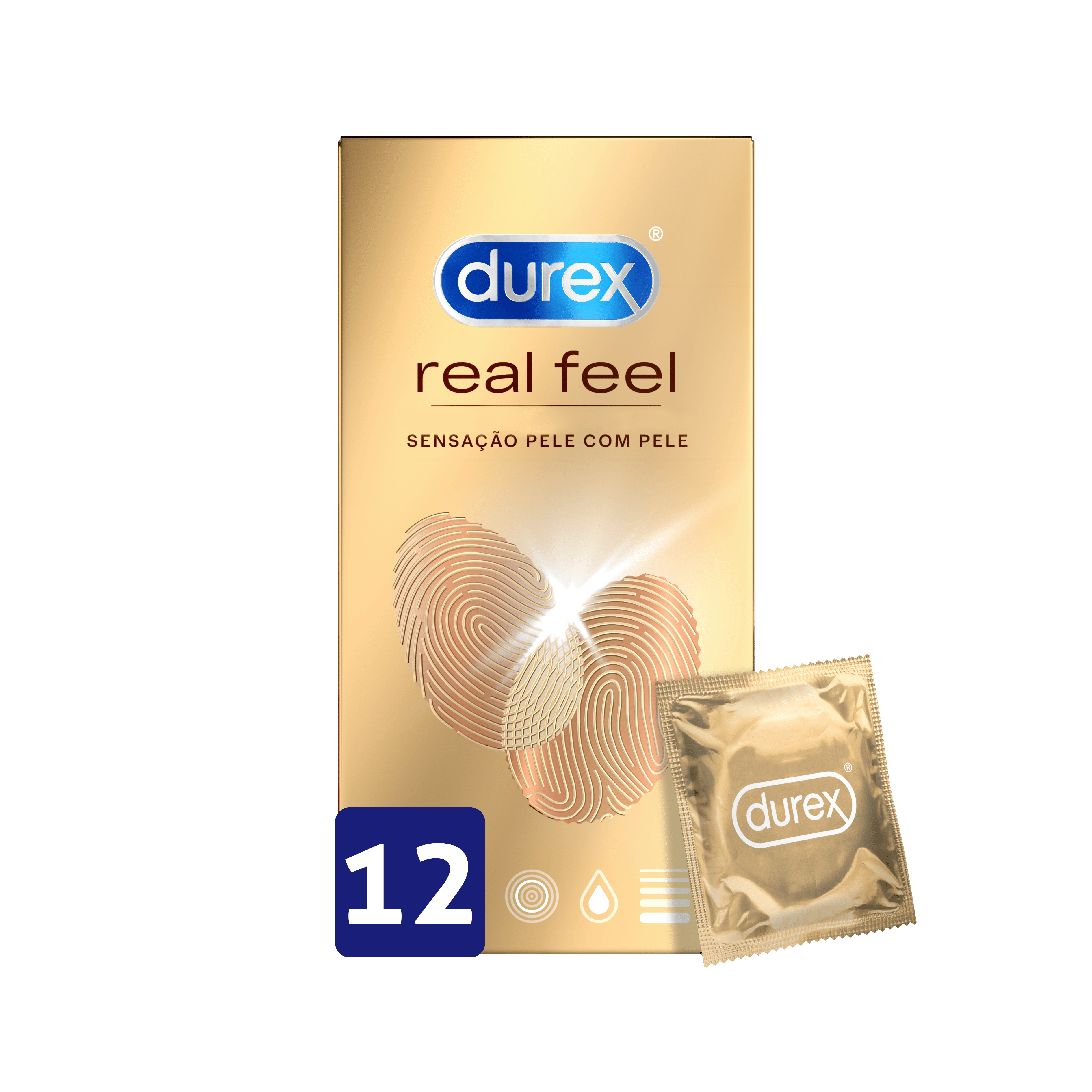 Durex Preservativo Real Feel x 12 Unidades