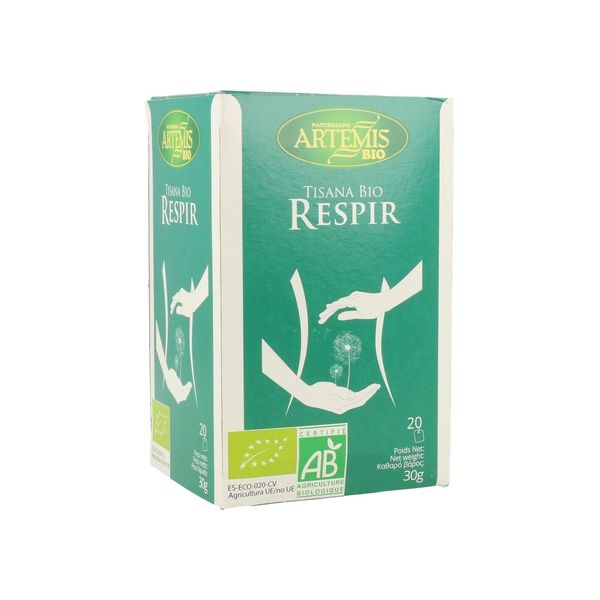 Artemis Infusão Tisana Respir Bio 20 Saquetas