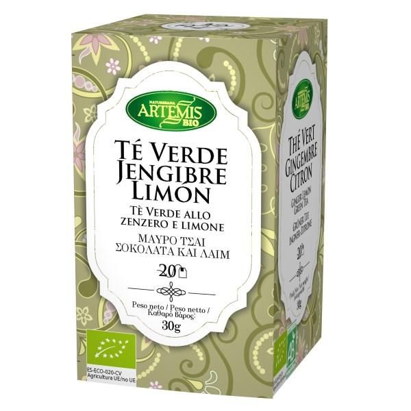 Artemis Bio Infusão de Gengibre e Limão 20 Saquetas