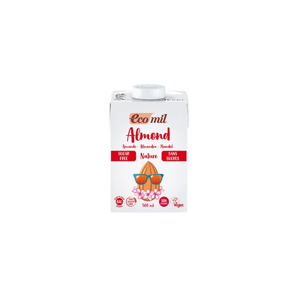 EcoMil Bebida de Amêndoas Nature Bio 500ml