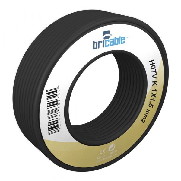 Famatel Cr05878 1x4 100 M Unipolar Halogen Free Cabo Preto