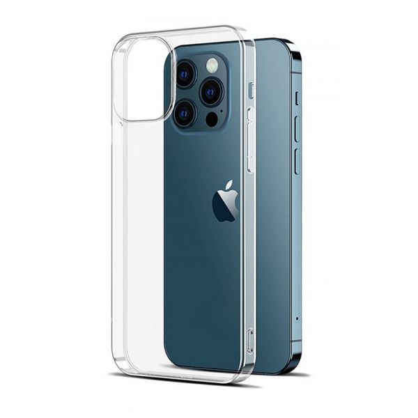 4-OK Capa Slim para Apple iphone 15 Pro Clear