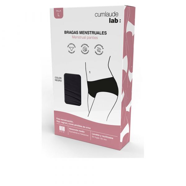 Cumlaude Lab Cueca Menstrual Média-alta Absorção L 1 Unidade