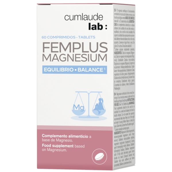 Cumlaude Lab Femplus Magnésio Equilíbrio 60 Comprimidos