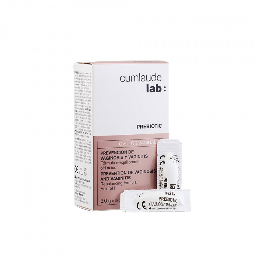 Cumlaude Prebiotic Ovulos Vaginais 3G x 10