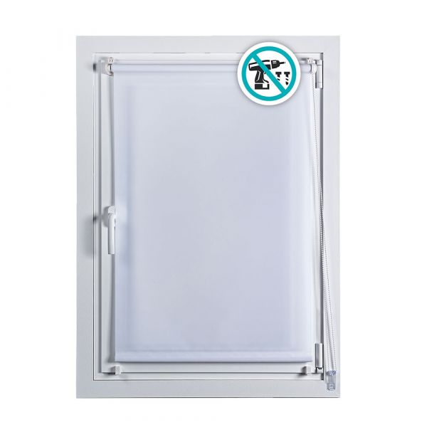 Cintacor Estore de Rolo Clip&Fix 68297 90x180cm Branco Neve