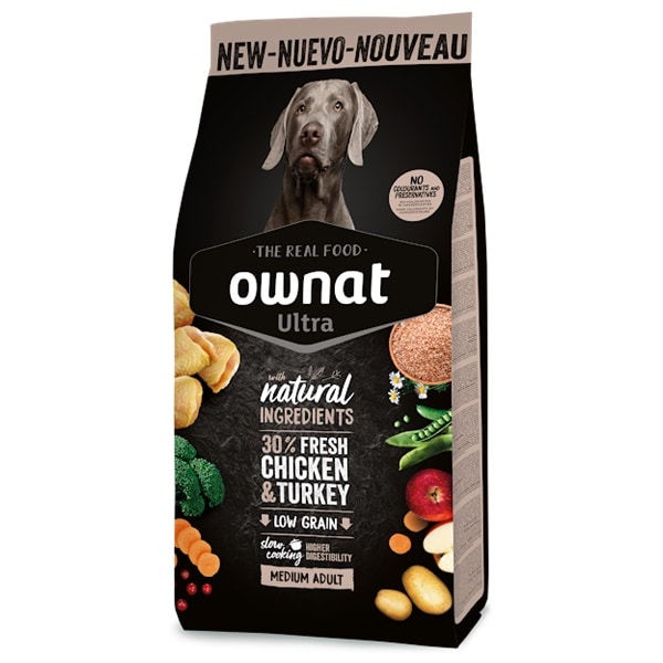 Ownat Ultra Cão Médio Adulto – 12 kg