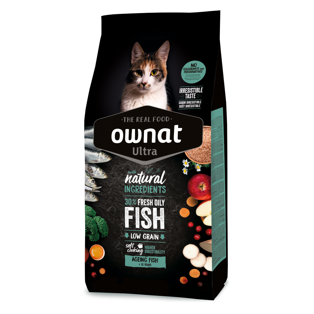 Ownat Ultra Gato Ageing Fish (+12 anos) 1,5 kg