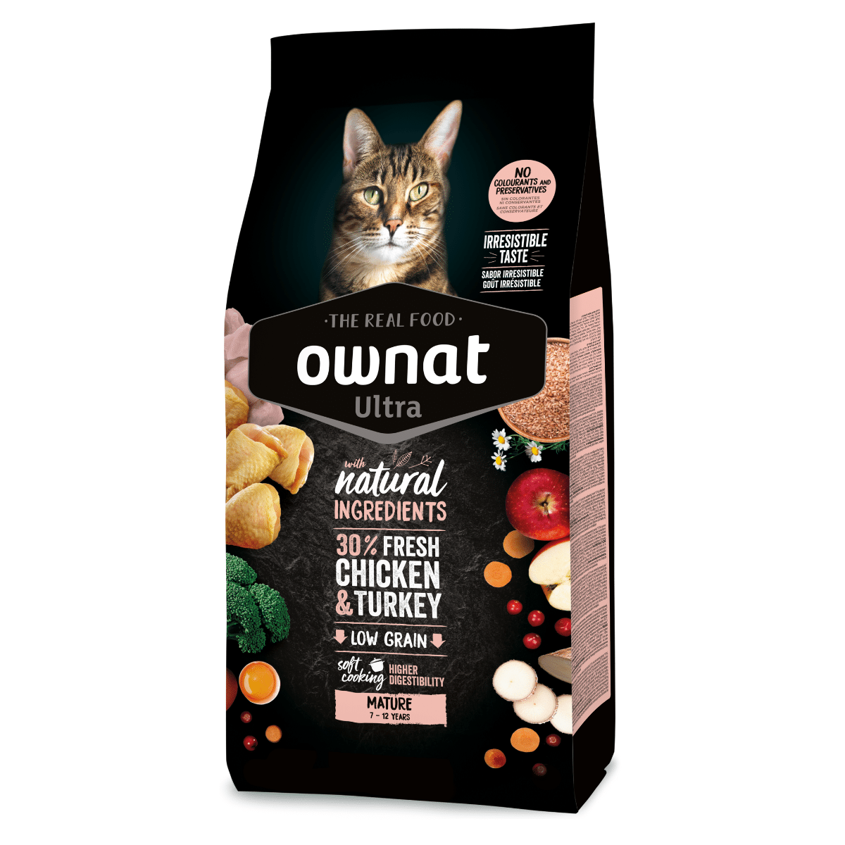Ownat Ultra Gato Mature (7-12 anos) 8 kg