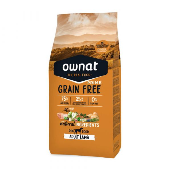 Ownat Prime Grain Free Adult Lamb 12Kg