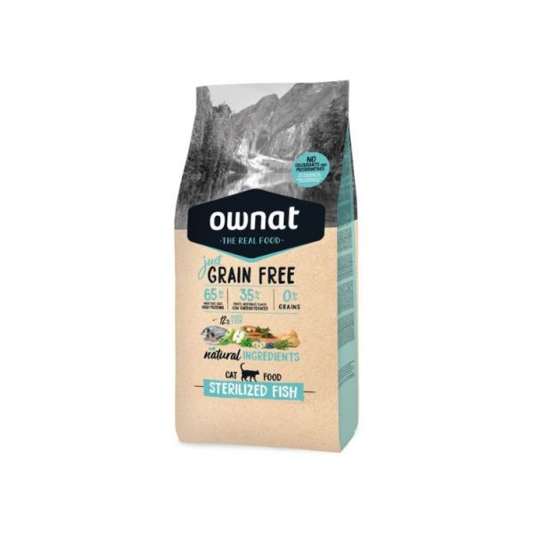 Ownat Just Grain Free Sterilized Fish 1Kg
