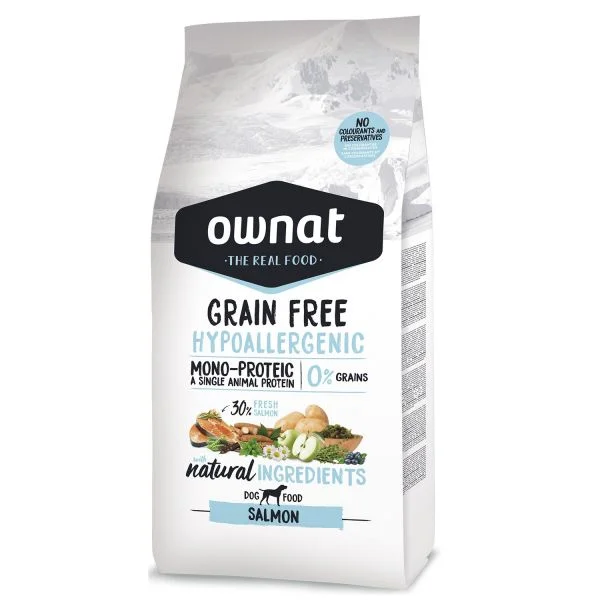 Ownat Grain Free Hypo-Allergenic Salmon 3Kg