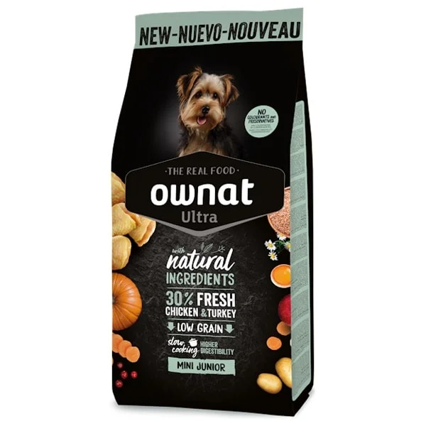 Ownat Ultra Cão Mini Júnior - 3 kg Cotecnica - ParAnimais