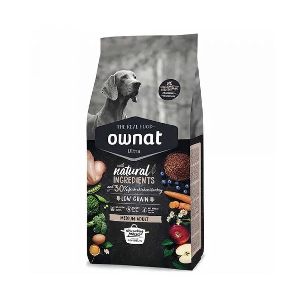 Ownat Ultra Medium Adult Chicken & Turkey 3Kg