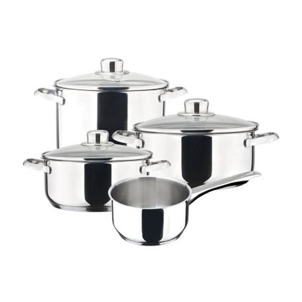 Trem de Cozinha MAGEFESA DUX | Aço Inox, Base Termodifusora, 7 Peças