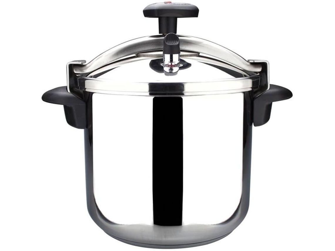 Panela Pressão Magefesa Star Recta 12 LTS | Aço Inox, 12L, Economia Energia