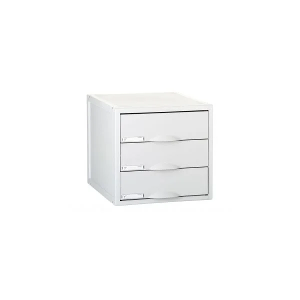 Archivo 2000 Módulo 3 Gavetas 356x316x303mm Grey - 8403CGS