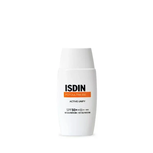 Isdin FotoUltra 100 Active Unify Creme Sem Cor SPF50+ 50ml
