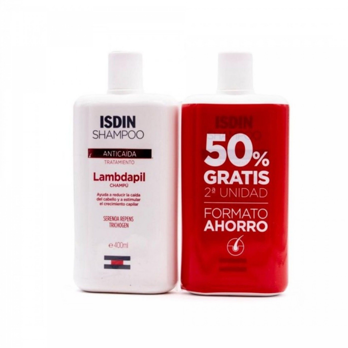 Isdin Lambdapil Shampoo Antiqueda 2x400ml