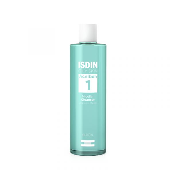 Isdin Acniben Limpeza Micelar Pele Oleosa 400ml