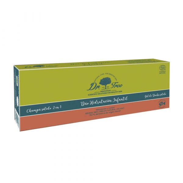 Dr. Tree Duo Shampoo Sólido Hidratante 75g + Gel de Duche 120g