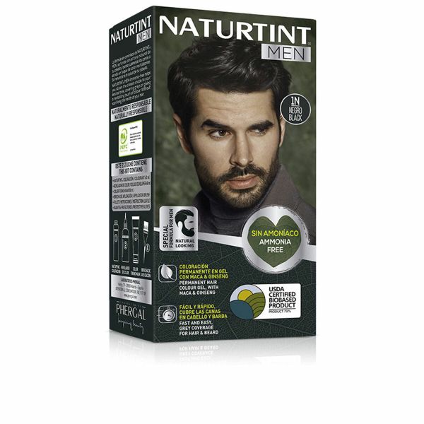 Naturtint Men Coloração Permanente 1N Preto
