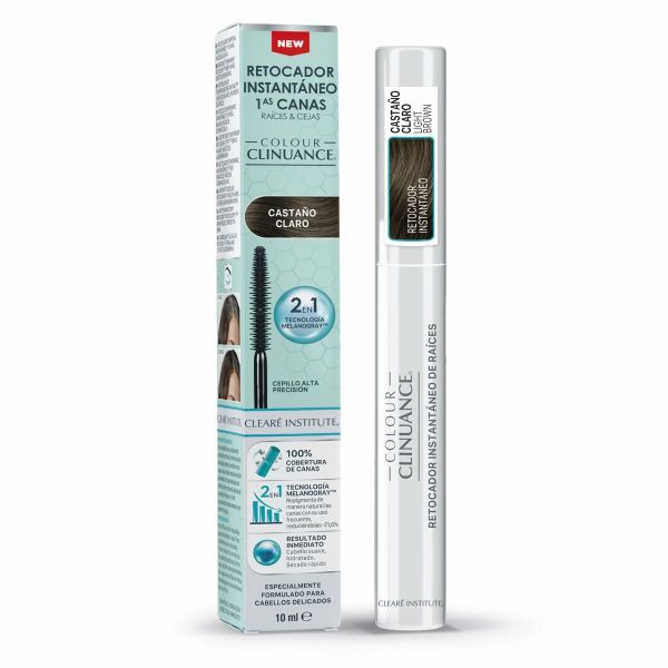 Clearé Institute Colour Clinuance Retocador Instantâneo Castanho Claro 10 ml