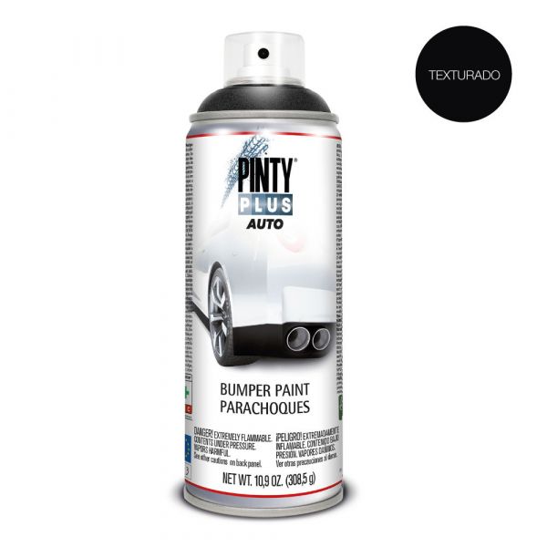 Pinty Plus Tinta em Spray Pintyplus Auto 520cc Bumper Texturado Preto Bt 104 - 95869