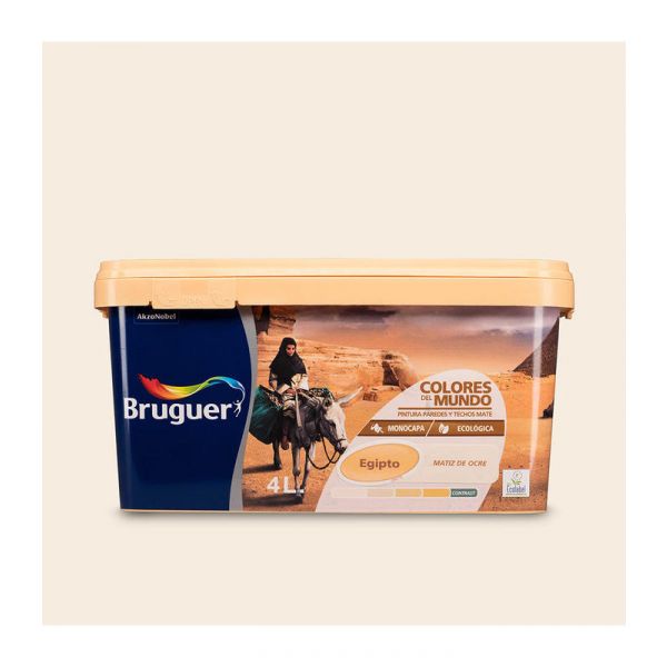 Bruguer Colores Del Mundo Egipto Matiz de Ocre 4L