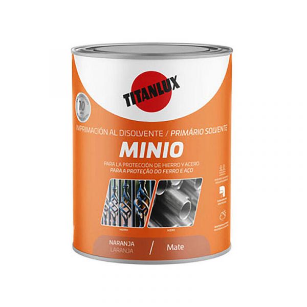 Titanlux Minio Sintético Laranja 750ml