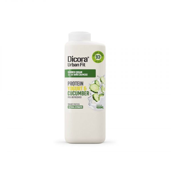 Dicora Gel Banho Cremoso Iogurte e Pepino Urban Fit 400ml