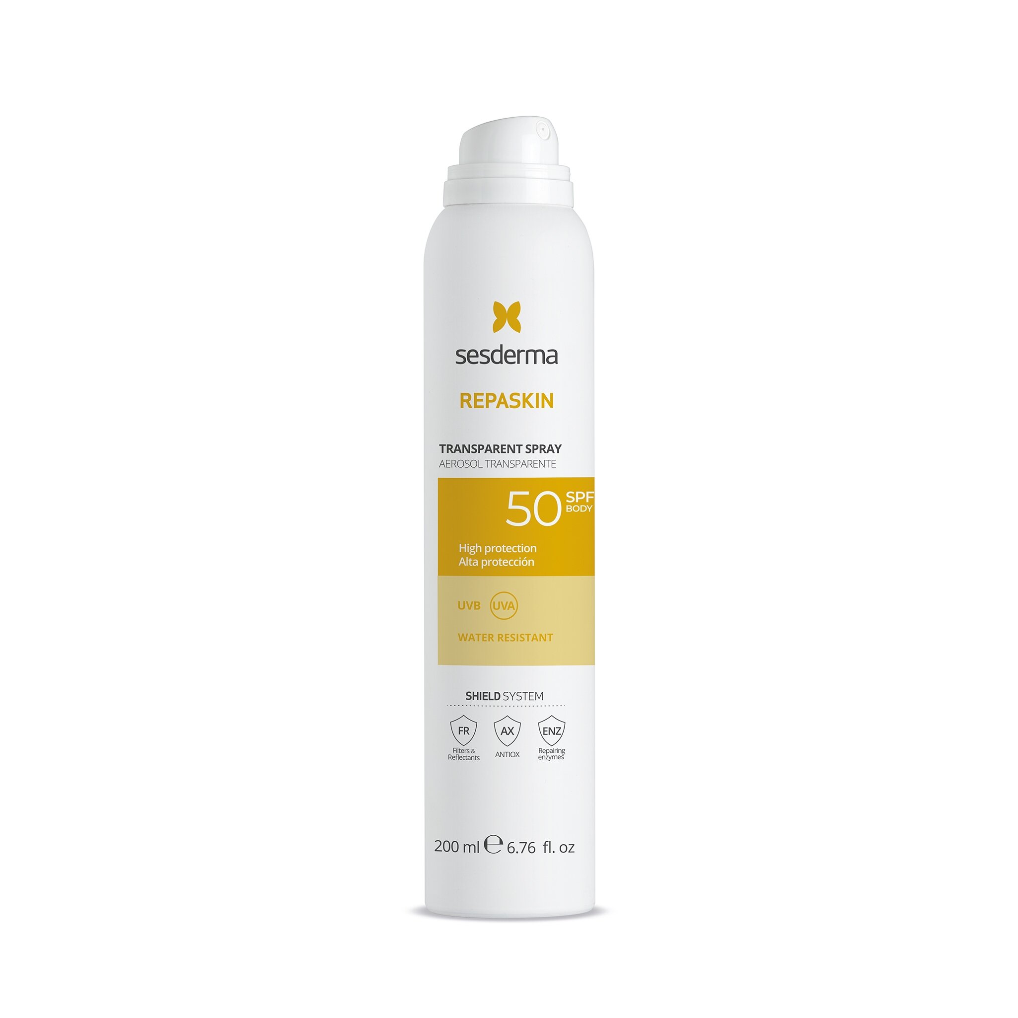 Sesderma Repaskin Aerossol Transparente SPF50 200ml
