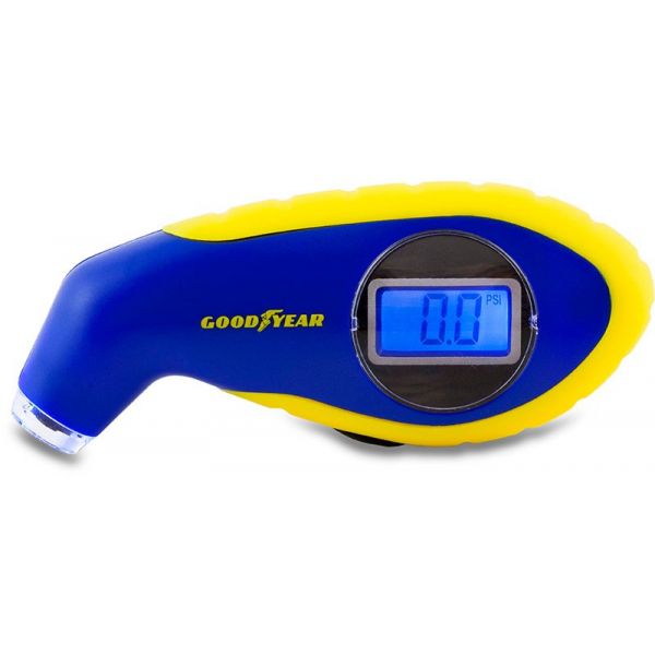 Goodyear Medidor de Pressão Azul & Amarelo