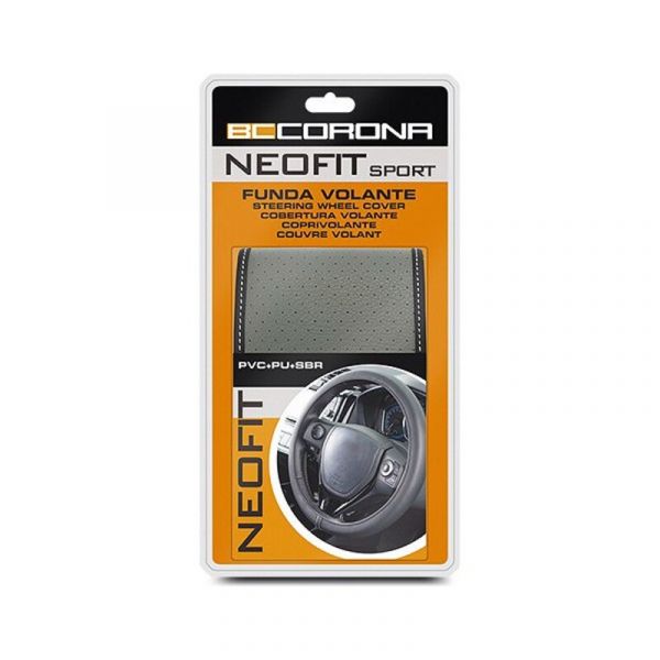Bc Corona Cobertura de Volante Preto/cinza Sport Neofit Cinza - 04.FVO10163