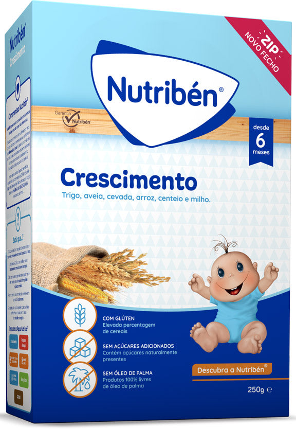 Nutriben Papa Crescimento Não Láctea +6 meses 250g