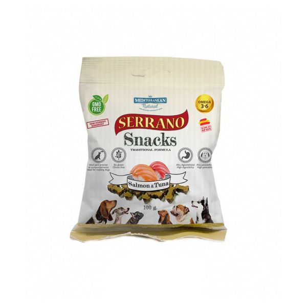 Serrano Snacks Adult Tuna & Salmon 100g