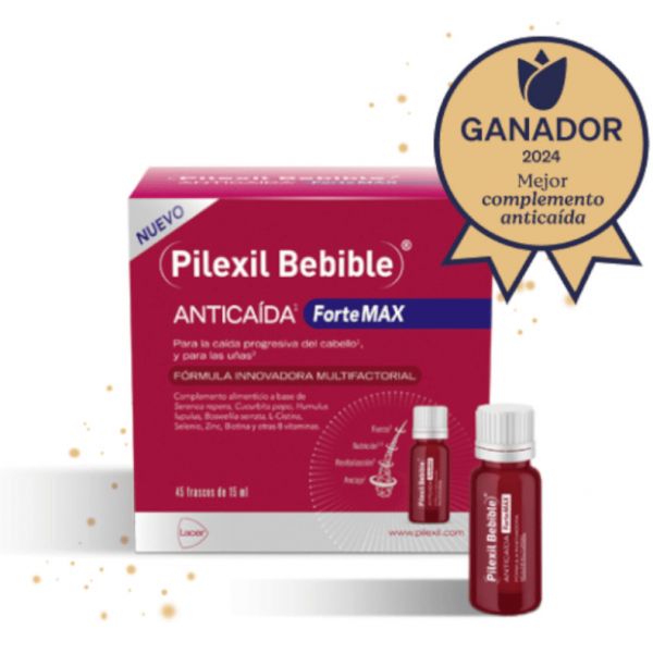 Pilexil Forte Max Antiqueda Bebível Duo 2x45 Unidades