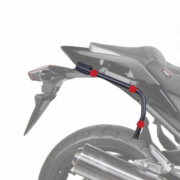 Shad Fixações Side Master 3p System for Honda Vfr800 Vtec Vfr 800 Vtec - H0VF82IF
