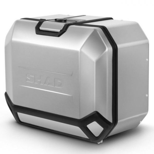 Shad Mala Lateral Right Side Case Tr47 Terra Aluminium / Black Tamanho Único