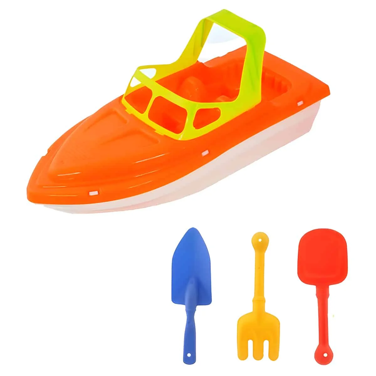 Conjunto de Brinquedos de Praia com Barco e Acessórios Solmar