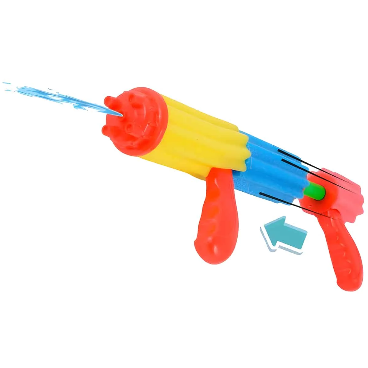 Pistola de Água Espuma 4 Jactos com Cabo e Pega 32 cm Solmar