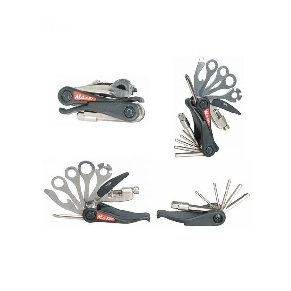 Massi Ferramentas Multiuse Tool 18 Functions Black