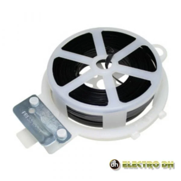 Electrodh Rolo de Arame para Atar Preto 30m 49.010/30/N