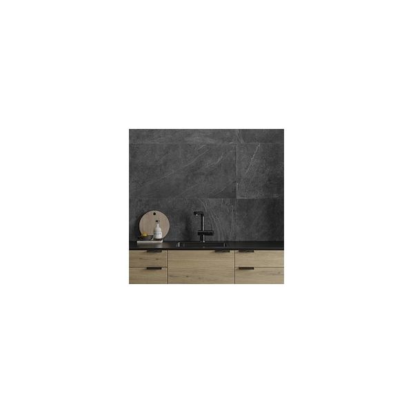 Gayafores Revestimento Cerâmico Lavik Dark 45X90CM