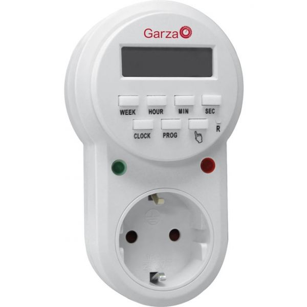 Garza Programador Digital int. Bnd50 Branco 400602