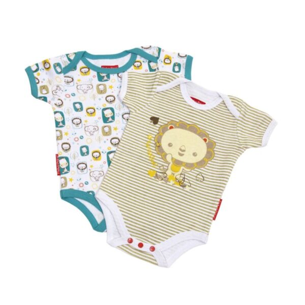 Fisher Price Set 2 Bodies manga Curta 0-24 meses