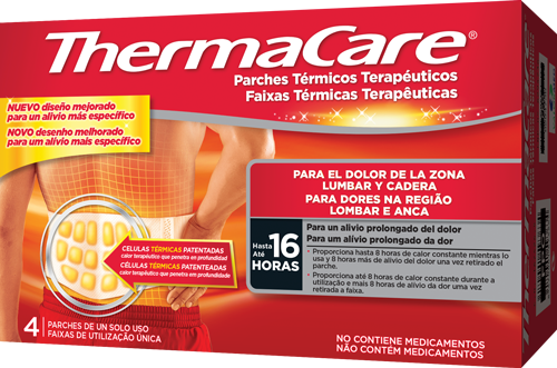 Thermacare Faixa Térmica Lombar Anca x4